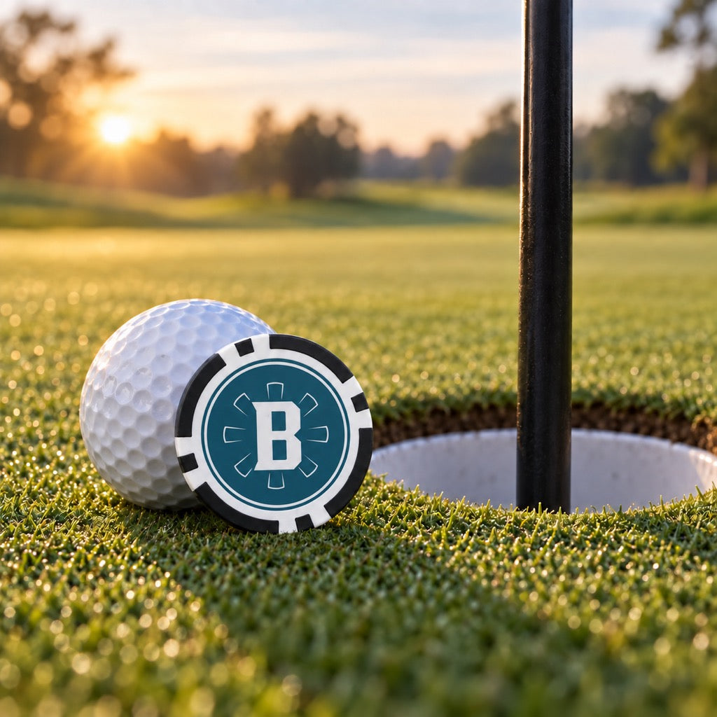 Bosshole Poker Chip Ball Marker