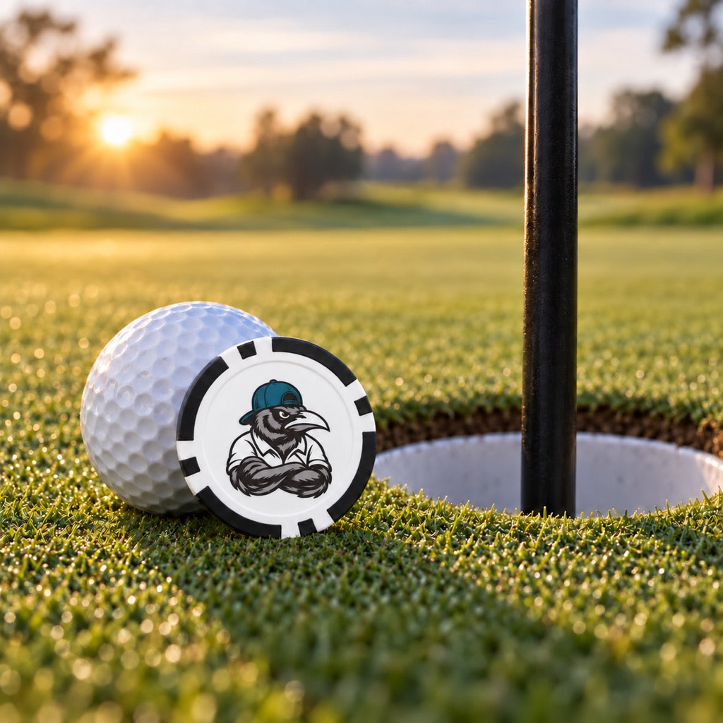 Bosshole Poker Chip Ball Marker