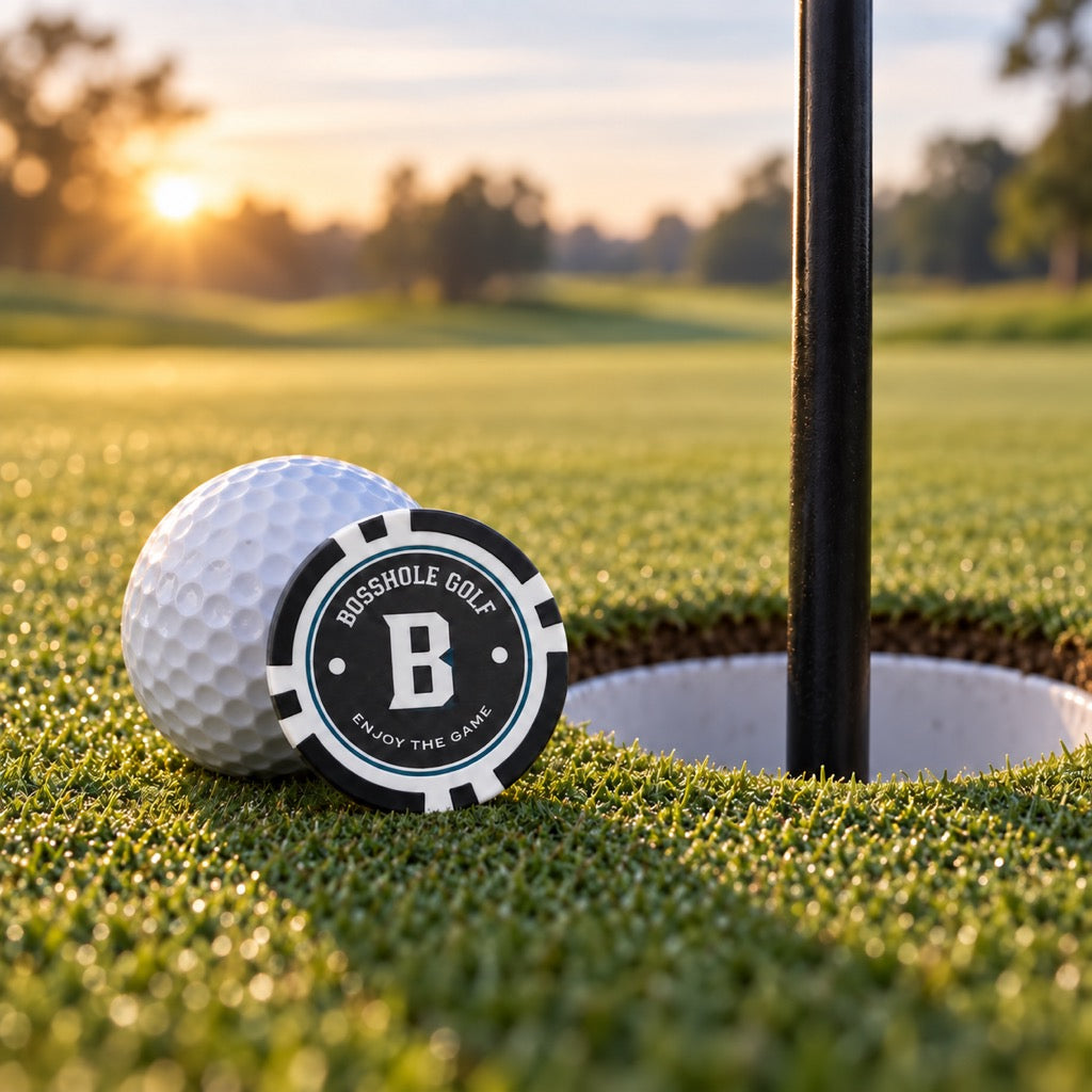 Bosshole Poker Chip Ball Marker